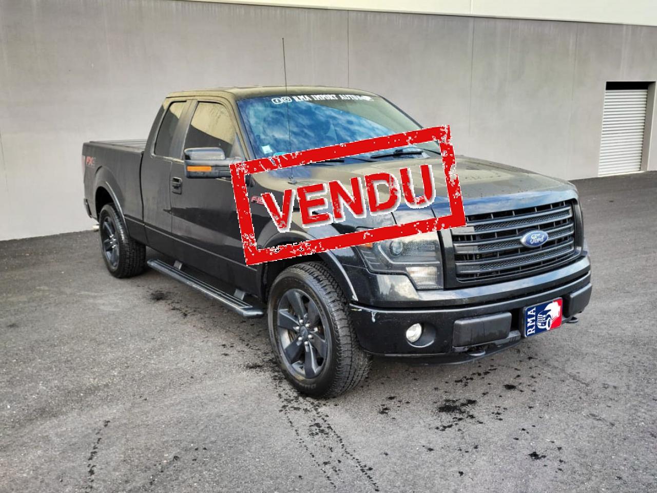 FORD-F150-F150 5.0 FLEXFUEL LARIAT FX4 SUPERCAB